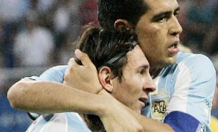 Riquelme: 'Me hubiera gustado jugar más partidos con Messi'