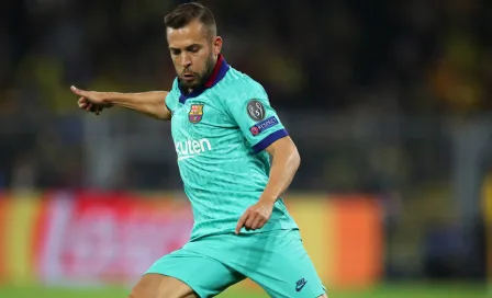 Jordi Alba, baja del Barcelona tras una lesión en el muslo izquierdo 