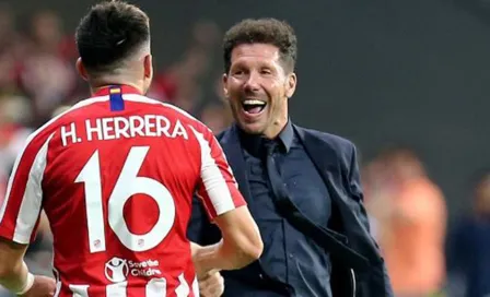 Diego Simeone: 'Cuando Herrera controló la pelota, había paz'