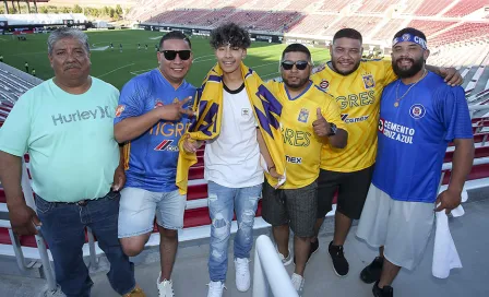 Aficionados de Cruz Azul y Tigres pelean en Final de Leagues Cup