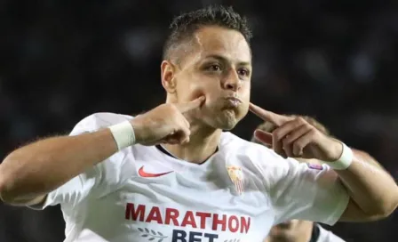 Chicharito tras marcar con el Sevilla: "Fue un golazo"