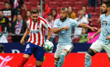 Atlético y Celta empataron sin goles en primera titularidad de Héctor Herrera