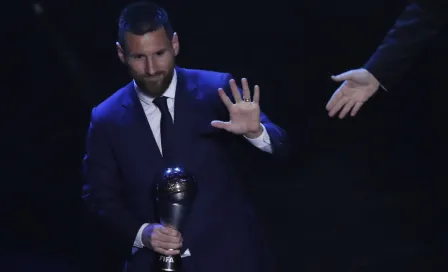 Lionel Messi ganó el premio The Best por primera vez