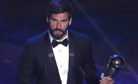 Alisson Becker, ganador al The Best como mejor portero de 2019