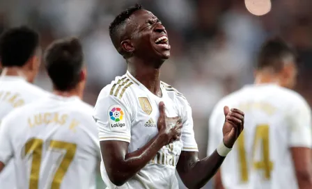 Vinicius lloró tras anotar después de ocho meses con el Real Madrid 