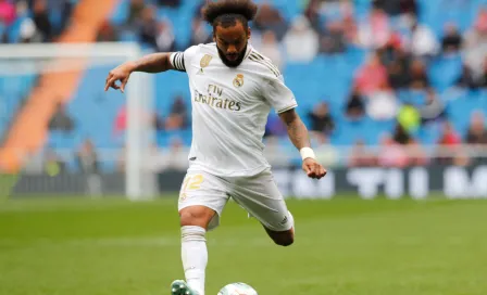 Marcelo volvió a los entrenamientos con esperanzas de jugar ante el Atlético 