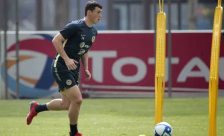 Así llega Federico Viñas al entrenamiento con América