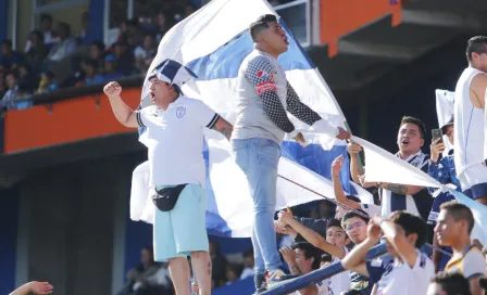 Aficionados de Pachuca y Cruz Azul gritaron  'Eh, pu...' en el Estadio Hidalgo