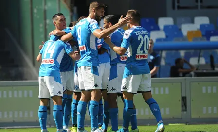 Chucky Lozano no jugó en victoria del Napoli ante el Brescia