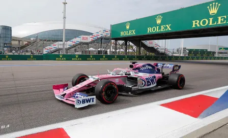 Checo Pérez finalizó séptimo en el Gran Premio de Rusia