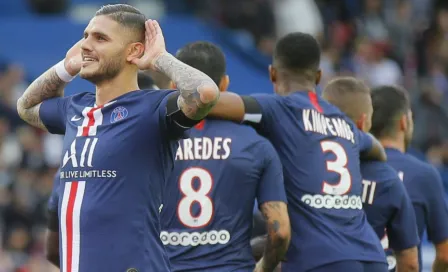 Mauro Icardi se estrenó como goleador del PSG en la Ligue 1