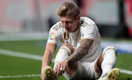 Toni Kroos, en duda para el Clásico español por lesión