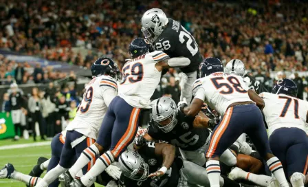 Raiders remontó de forma agónica a Bears en Londres 