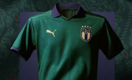 Italia presentó playera verde inspirada en el Renacimiento