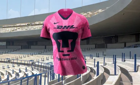 Pumas presentó playera rosa por mes de prevención del cáncer de mama 