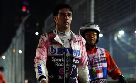 Checo Pérez, pesimista por vientos del tifón Hagibis para el GP de Japón 