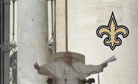 Papa Francisco agradeció por error a los New Orleans Saints