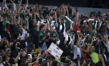 Afición de México 'moderó' grito de 'Eh pu...' en el Estadio Azteca