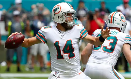 Ryan Fitzpatrick volverá a ser titular con los Miami Dolphins