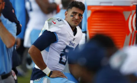 Marcus Mariota perdió la titularidad con los Tennessee Titans