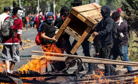 Disturbios en Chile dejaron tres muertos en un supermercado