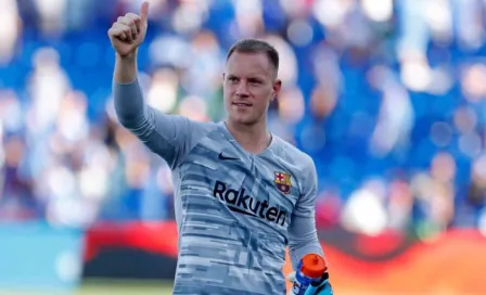 Ter Stegen se mostró alarmado por los fallos del Barcelona