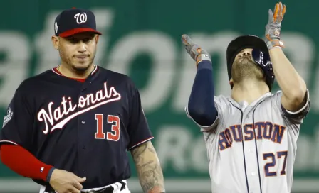 Astros despertó en la Serie Mundial y derrotó de visita a los Nationals