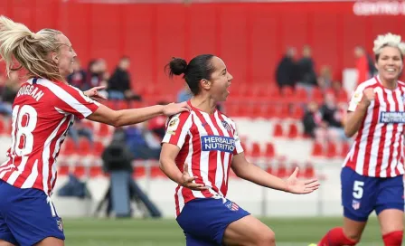 Charlyn Corral anotó en el Atlético de Madrid por tercer partido consecutivo