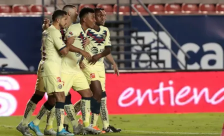 América venció al Atlético de San Luis y tiene pie y medio en la Liguilla