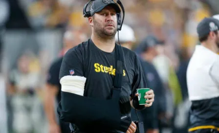 Steelers, multados con 100 mil dólares por no precisar lesión de Roethlisberger