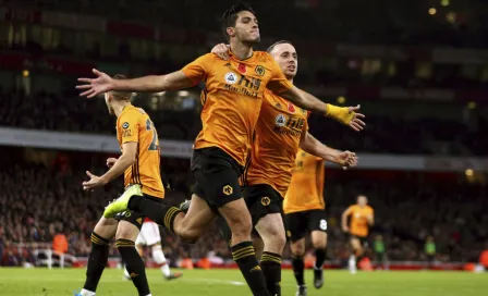 Raúl Jiménez rescató empate de Wolverhampton ante Arsenal 