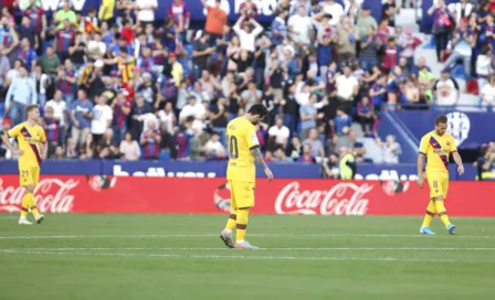 Levante consiguió victoria 'fugaz' sobre un Barça que quedó en evidencia