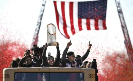 Nationals celebró título de Serie Mundial con 'monumental' desfile