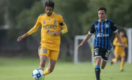 Diego Reyes regresó a las canchas con la Sub 20 de Tigres