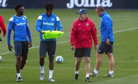 Javier Aguirre dirigió su primer entrenamiento al frente del Leganés