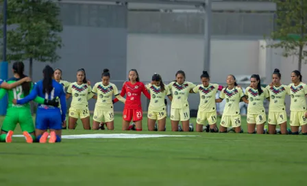 Diana González, homenajeada por América Femenil en partido vs Cruz Azul