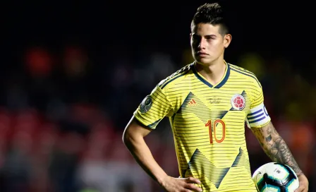 James Rodríguez, convocado con Colombia pese a estar lesionado 