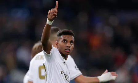 Rodrygo se quedó con el balón de su primer hat-trick como jugador del Real Madrid