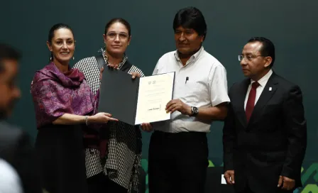 Evo Morales fue reconocido como huésped distinguido de la CDMX