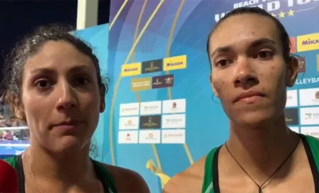 Pareja mexicana se fue con derrota del Tour Mundial de Voleibol de Playa