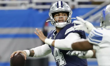 Dak Prescott lució con más de 400 yardas en victoria de Dallas sobre Detroit