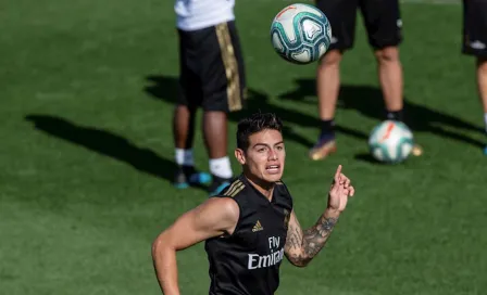 James Rodríguez sufrió un esguince de ligamento en rodilla izquierda