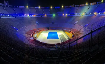 ¿Cómo fue la transformación de la Plaza México en cancha de tenis?