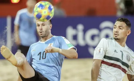 México debutó con derrota ante Uruguay en el Mundial de futbol de playa