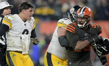 Mason Rudolph, multado tras trifulca vs Myles Garrett