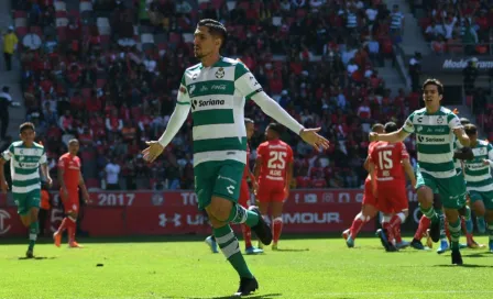 Santos ratificó su liderato del Apertura 2019 pese a empate ante Toluca