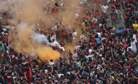 Celebración de Flamengo en Brasil terminó en disturbios entre fans y policías