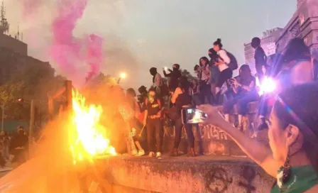 Marcha contra violencia de género: sede de vandalismo en la Ciudad de México