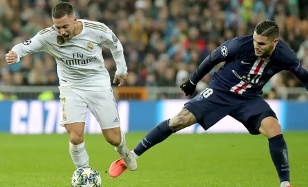 Eden Hazard se lesionó en el partido Real Madrid vs PSG