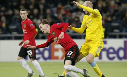 Manchester United, con equipo joven, cayó ante el Astana